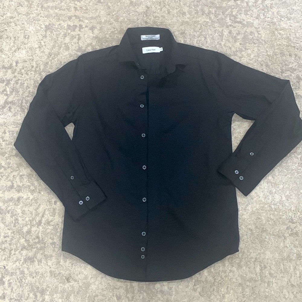 Calvin Klein long sleeve black shirt